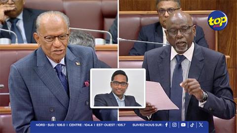 Joe Lesjongard, Navin Ramgoolam, Rajeev Hasnah