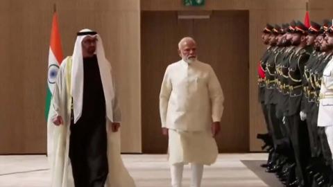 Narendra Modi aux Émirats