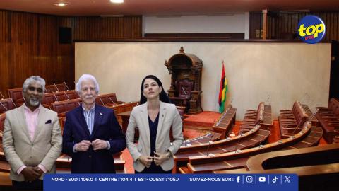 Paul Bérenger, Joanna Bérenger et Chetan Baboolall