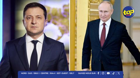 Volodymyr-Zelensky-&amp;-Vladimir-Poutine