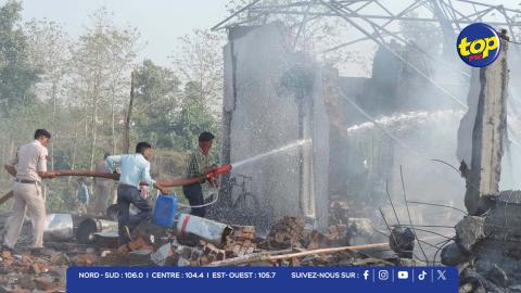 explosion d’une usine de feux d’artifice