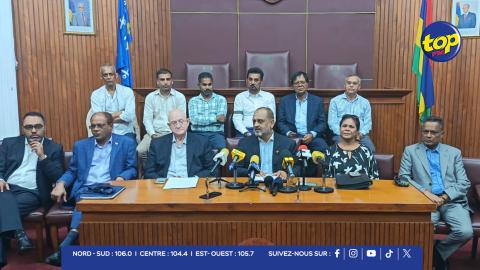 réunion du Bureau politique du Mouvement Militant Mauricien (MMM)