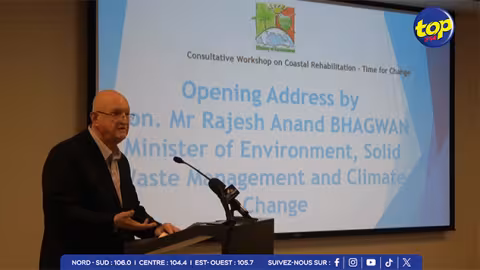 Érosion : « Il y a urgence… 10% de nos côtes nécessitent une réhabilitation immédiate », affirme Rajesh Bhagwan