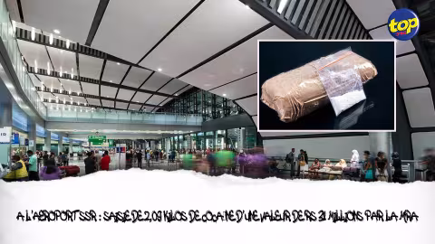 À l’aéroport SSR : Saisie de 2,09 kilos de cocaïne d’une valeur de Rs 31 millions par la MRA