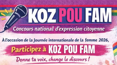 Concours « Koz Pou Fam » : date limite prolongée
