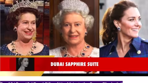 Les plus beaux cadeaux royaux de Sa Majesté la reine Elizabeth II