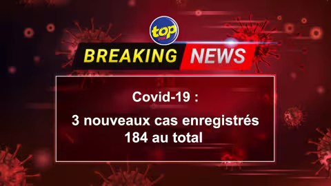 11e jour de confinement national : 3 nouveaux cas de contaminations locales répertoriés, ce qui porte le nombre total a 184