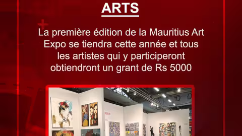 Arts : la première édition de la Mauritius Art Expo se tiendra cette année et tous les artistes qui y participeront obtiendront un grant de Rs 5000