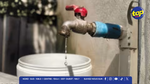Pénurie d’eau : près de 200 000 m³ d’eau produits en moins chaque jour 