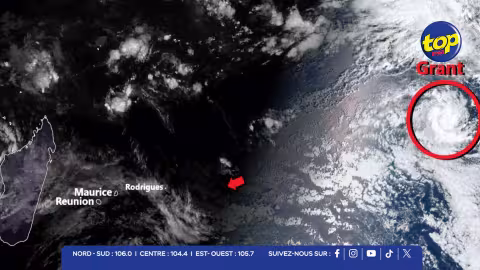 Alerte météo – Tempête tropicale Grant : vigilance renforcée pour les Mascareignes dès ce samedi