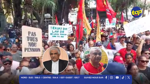 Hier à Port Louis, des milliers de Mauriciens ont dit non au relèvement de l'âge d'éligibilité à la pension universelle