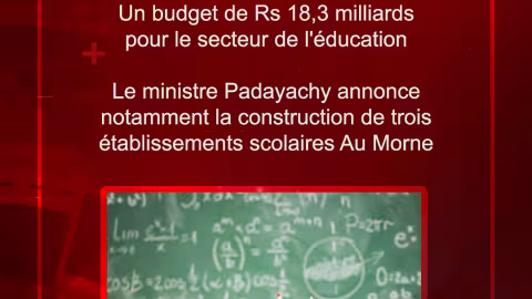 Un budget de Rs 18,3 milliards pour le secteur de l’éducation