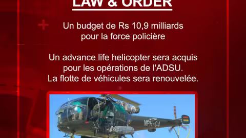 Law & Order : un budget de Rs 10,9 milliards pour la force policière