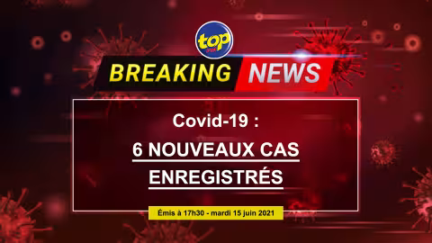Covid-19 : six nouveaux cas et un décès enregistrés