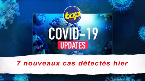 Covid-19 : 7 nouveaux cas détectés hier