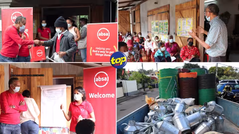 Atelier de travail à Vieux Grand Port : Absa Bank (Mauritius) s’engage en faveur de l’autosuffisance alimentaire