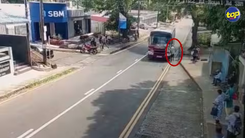 À Pamplemousses: Un piéton renversé par un bus
