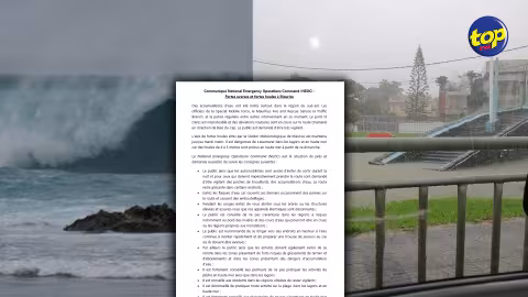 Maurice toujours sous le coup d’un avis de pluies torrentielles, le mauvais temps durera jusqu’à dimanche : Plusieurs régions sous les eaux avec 188 mm de pluie a Wooton et   157 mm à Belle-Mare, notamment