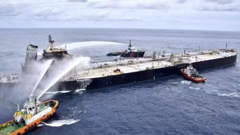 Risque de marée noire : déversement de diesel au large du Sri Lanka par un pétrolier