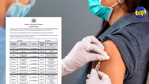Campagne de vaccination : La seconde dose administrée à partir du 10 avril