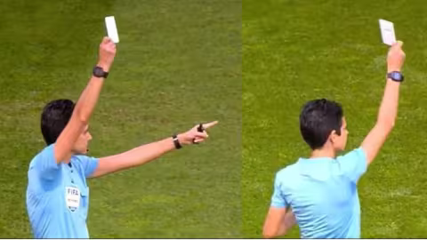 Pour la première fois dans l’histoire : Un arbitre sort un carton blanc lors d’un match au Portugal