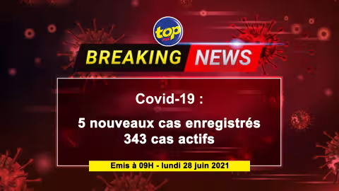 COVID-19 : 5 cas ont été détectés au Jour 7 en quarantaine