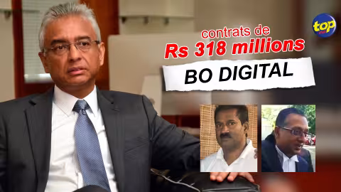Saga Kistnen : des contrats de Rs 318 millions alloués à Bo Digital sur instruction du High Level Committee présidé par Pravind Jugnauth !