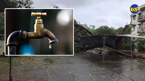 Alerte Cyclonique : des pompes à eau étant hors-service, la fourniture d’eau interrompue dans plusieurs régions de l’île