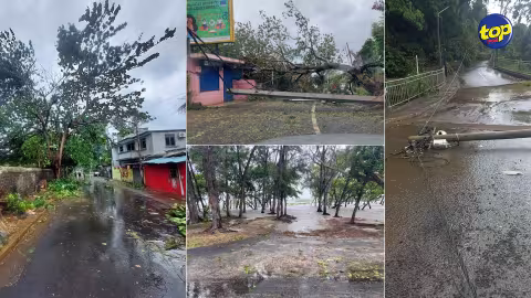 Un avertissement de cyclone de classe 4: Batsirai passera à son point le plus rapproché de Maurice cet après-midi