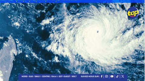 Cyclone en formation : la dépression tropicale “Chenge” pourrait frôler Agaléga la semaine prochaine 