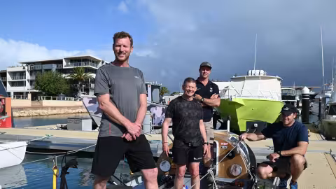 Après 70 jours en mer pour récolter des fonds pour lutter contre la maladie de Parkinson : les quatre rameurs australiens arrivent à Maurice demain, vendredi