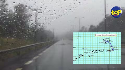 Météo : Danilo désormais une perturbation tropicale, des averses attendues dans toute l’île ce dimanche