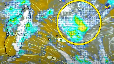 Météo : Une dépression tropicale évolue au large de Rodrigues et de St Brandon