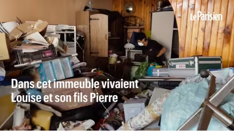 Syndrome de Diogène : Une mère et son fils accumulent des tonnes de détritus dans leur maison