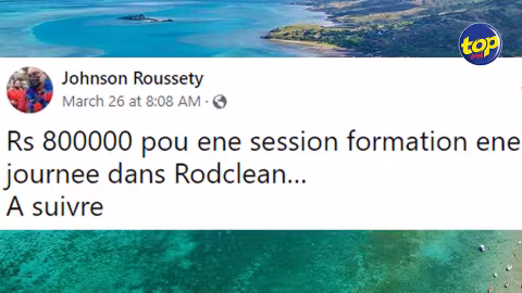 Dénonciation du chef commissaire de Rodrigues : Une session de formation de Rodclean au coût de Rs 800 000