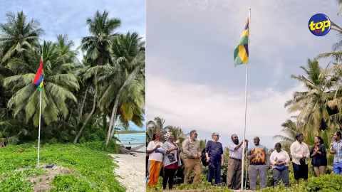 Drapeau mauricien hissé sur l’atoll de Peros Banhos : « Nous n’avons aucun doute quant à la souveraineté de ce territoire britannique », réplique le Foreign Office dans un communiqué