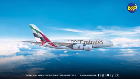 Époustouflante la pub d’Emirates… sur le sommet du plus haut bâtiment au monde !
