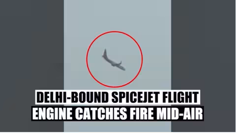 Un vol SpiceJet à destination de Delhi avec 185 personnes à bord prend feu en vol