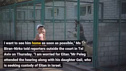 Enfant miraculé enlevé par des Israéliens : Début d’une bataille légale hier