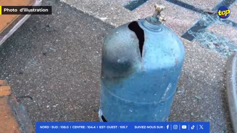 Explosion d’une bonbonne de gaz