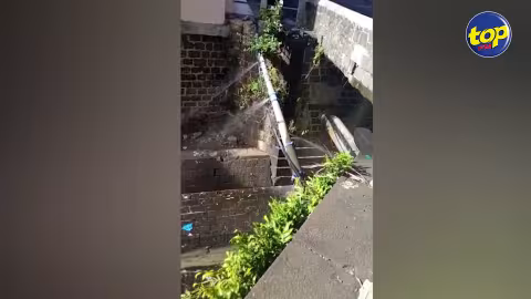 À Port-Louis ; Fuites d’eau à la rue David, Port-Louis