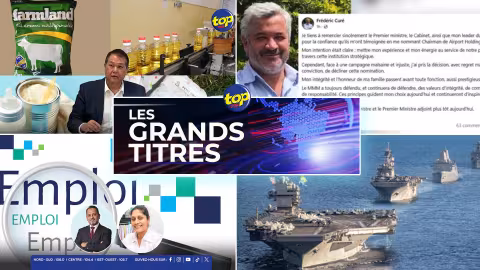 Les grands titres de Top Fm de ce dimanche 17 août 2025