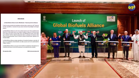 À New Delhi en Inde : La Global Biofuel Alliance, dont Maurice est l’un des initiateur, lancée…