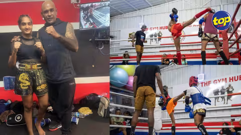 Muay Thai : « Notre but est d’empêcher les jeunes de tomber dans le piège de la drogue », affirme Vicky Ramlogun, propriétaire de The Gym Hub
