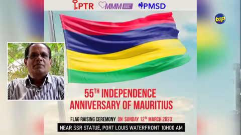 Unité au sein de l’opposition : « C’est dans un élan patriotique que les membres du PTR-MMM-PMSD se réuniront au Caudan le 12 Mars pour une cérémonie de levée de drapeau», souligne Ajay Gunness