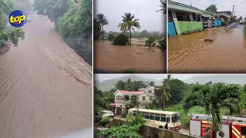 Le mauvais temps affecte plusieurs régions du sud depuis tôt ce matin: 15 interventions du  Mauritius Fire and Rescue Service