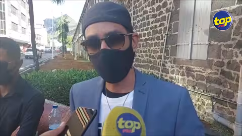 Au CCID hier : L’activiste sociale Ivann Bibi consigne une déposition après sa convocation par la CID de Mahébourg