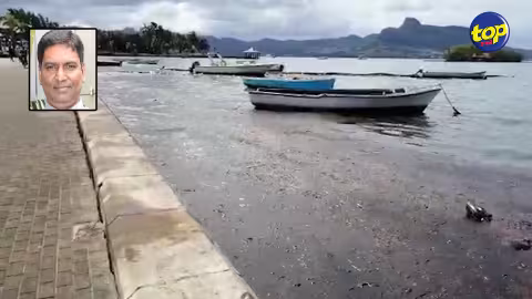 « Il reste encore un peu d’huile lourde dans l’eau au Mahébourg Waterfront », déplore Munsoo Korrimboccus