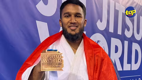 Championnats du monde de Ju-Jitsu : Adil Dookee remporte la médaille de bronze