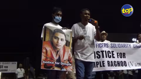 Marche en hommage à la policière Dimple Raghoo : “zot pena drwa viv”, s’indigne l’inspecteur Jaylall Bhoojhawon